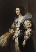 Portrait of Maria Louisa de Tassis (mk08) Anthony Van Dyck